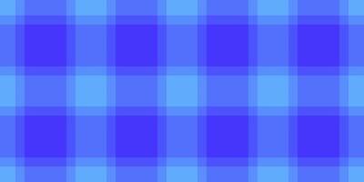 Poncho vector plaid tartan, card fabric check textile. Home pattern texture background seamless in blue and indigo colors.