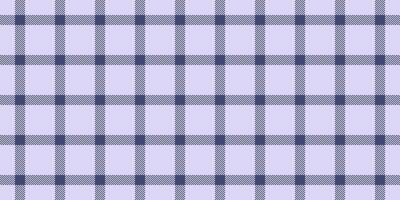 No people textile texture vector, pastel seamless tartan fabric. Horizontal plaid background check pattern in light and blue colors. vector