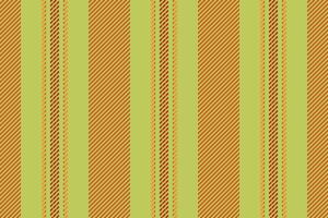 Book textile seamless background, cut out vector fabric vertical. October lines pattern texture stripe in lime and orange colors.