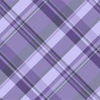 Sixties pattern vector fabric, neutral check background plaid. Customized seamless tartan texture textile in light and indigo colors.