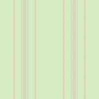 Selection stripe textile lines, customize texture seamless pattern. Pastel background vector fabric vertical in light and red colors.