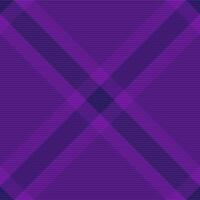 Herringbone check vector background, valentines day fabric tartan pattern. Simplicity textile seamless texture plaid in violet and indigo colors.