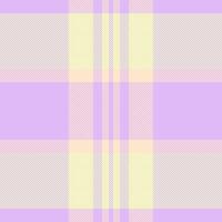 Check tartan seamless of vector texture fabric with a textile background plaid pattern.