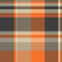 Textile texture tartan of seamless check vector with a background pattern plaid fabric.