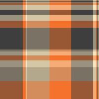 Textile texture tartan of seamless check vector with a background pattern plaid fabric.