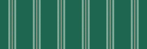 Pretty pattern stripe lines, plain vector seamless textile. Party fabric background texture vertical in teal and white colors.