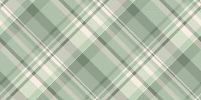 Perfect textile pattern vector, cute check plaid texture. Stitch fabric seamless background tartan in pastel and light colors. vector