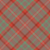 Plaid pattern vector. Check fabric texture. Seamless textile design for clothes, paper print. vector