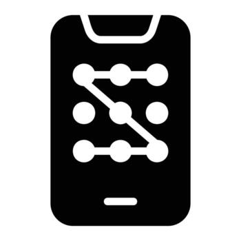 binario código glifo icono antecedentes blanco vector