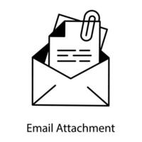 Email Marketing Linear Icon vector