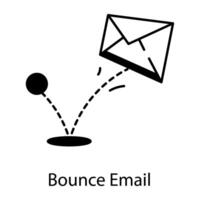 Email Services Linear Icon vector
