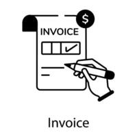 Linear Icon Depicting Customer Services vector