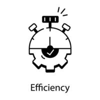 Linear Icon Depicting Customer Services vector