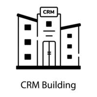 Linear Icon Depicting Customer Services vector