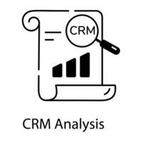 Depicting CRM Models vector