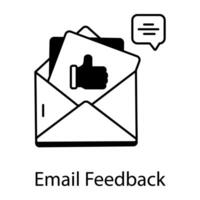 Linear Icon Depicting Customer Services vector