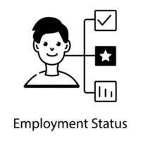 Linear Icon Depicting Customer Services vector