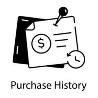 Linear Icon Depicting Customer Services vector