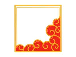 Chinese Frame Background vector