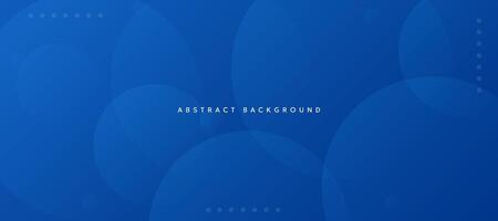 minimal blue geometric background dynamic shape elements vector illustration