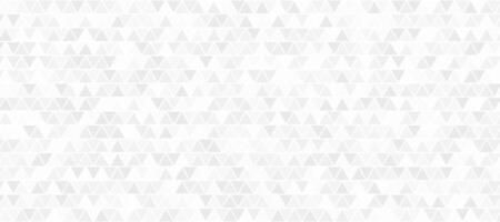 Gray white triangle geometric pattern background vector