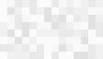 Gray white square geometric pattern background vector