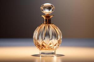 AI generated Perfume bottle design and functionality photo