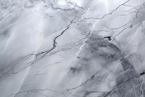 AI generated Grey Marble Texture for Interior Design photo