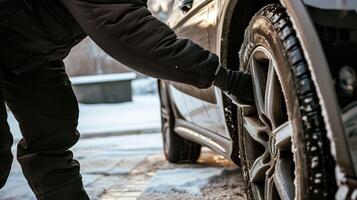 AI generated Expert Technician Ensures a Safe Ride with Winter and Summer Tire Replacements photo