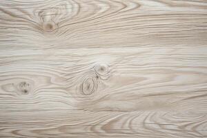 AI generated Light wood texture with old natural pattern photo