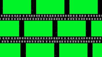 clássico 35mm cinema Veja com verde tela para moderno Editar% s video