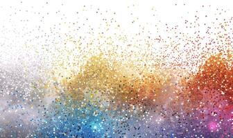 AI generated Colorful glitter texture background. Abstract multicolored bokeh. photo