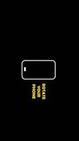 rotate your phone animation motion 2d animation isolated on transperancy background or alpha channel. video