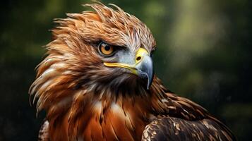 AI generated hawk high quality image photo