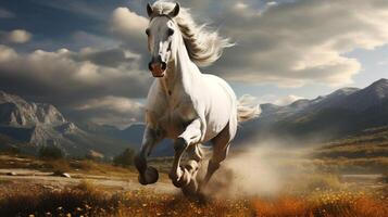 AI generated horse high quality image photo