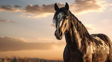 ai generado caballo alto calidad imagen foto