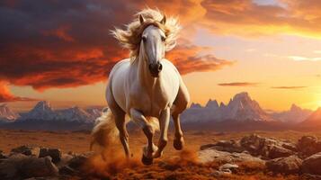 AI generated horse high quality image photo