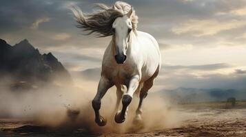 AI generated horse high quality image photo