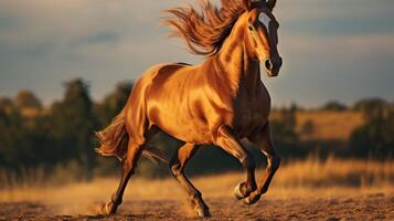 AI generated horse high quality image photo