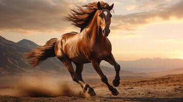 AI generated horse high quality image photo