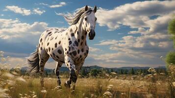 AI generated horse high quality image photo