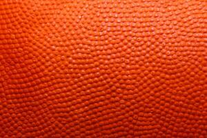 de cerca de naranja baloncesto textura antecedentes foto