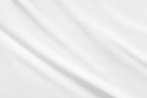 White fabric smooth texture surface background photo