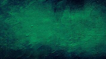 abstract grunge dark green texture background of wall concrete photo