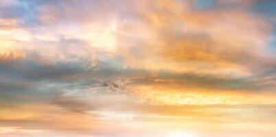 Sky clouds art sunrise background photo