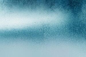 Blue glass textured background photo