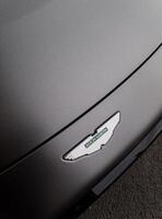 Germany, Erfurt, January 08, 2024 - Aston Martin closeup on the logo photo