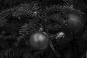 Navidad hora en el alemán ciudad de vreden foto