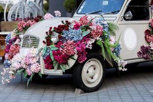 minsk, bielorrusia, enero 17, 2024 - citroen coche antiguo Clásico coleccionista foto