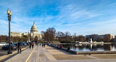 Washington, DC, USA - 12.16.2023 United States Capitol Building in Washington DC. photo